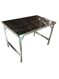 โต๊ะสเตนเลสขาพับสวิง