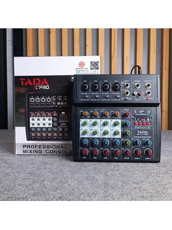 TADA MF-6 MIXER มิกเซอร์ TADA MF 6 MF6 มิกเซอร์ TA DA รองรับ BLUETOOTH มิกเซอร์บลูทูธ 6 input มิกซ์ บลูทูธ มิกเซอร์ Bluetooth mixer เครื่องเสียง มิกเซอร์จิ๋ว มิกเซอร์เอฟเฟค เอไอ-ไพศาล