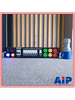 VOLTAGE by TECHCRON K6/K7 จอ LED VA ชุดโหลดไฟ 1เฟส ปลั๊กไฟติดแร็ค ชุดโหลดเซ็นเตอร์ ปลั๊กโหลด 32A ปลั๊กโหลดไฟเปลือยยึด RACK เทคครอน K6 VA K6VA เอไอ-ไพศาล