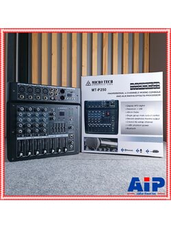 MICROTECH MT-P250 powermixer เพาเวอร์มิกเซอร์ ไมโครเทค กำลังขับ 200 วัตต์ MT P 250 MTP250 เอไอ-ไพศาล