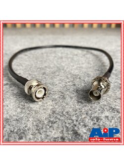 สายย้ายเสาไมค์ลอย BNC หัวท้าย AT-2 อุปกรณ์ย้ายเสา ไมค์ลอย สายย้ายเสาไมค์ ขั้วแบบเขี้ยว ฺBNC ราคาต่อ1เส้น