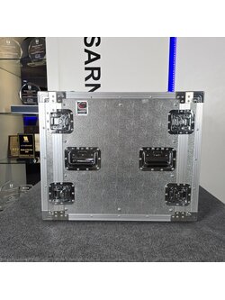 COMPACT B-12U 2ฝาหน้า-หลัง ลึก21นิ้ว สีอลูมิเนียม RACK ตู้แร็ค อุปกรณ์สำหรับเก็บเครื่องเสียง COM PACT B 12U B12U เอไอ-ไพศาล