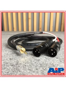 1.5เมตร DYNACOM JSL289สาย TR-ST ออก P.CANNONผู้x2 TR ST / XLRx2 สายสัญญาณเสียง สายแจ็ค สายต่อเครื่องเสียง สายสัญญาณ เอไอ-ไพศาล