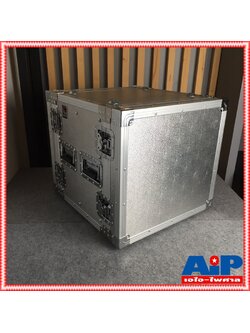 COMPACT RACK SD-10U 2ฝาหน้า-หลัง ลึก16" ผิวอลูมิเนียม แร็ค แร็คลึก16" RACK10U เอไอ-ไพศาล