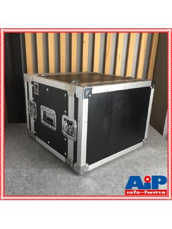 COMPACT RACK เครื่องเสียง SD8U 2ฝาหน้า-หลัง ลึก16นิ้ว ผิวสีดำ แร็คเครื่องเสียง แร็ค คอมแพ็ค แร็คใส่อุปกรณ์ แร็คใส่แอมป์ SD8 U SD-8U