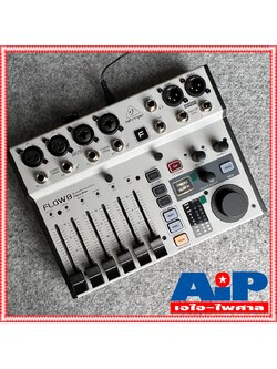 BEHRINGER FLOW-8 MIXER DIGITAL ดิจิตอลมิกเซอร์ 8 แชนแนล สามารถควบคุมผ่าน Bluetooth และยังสามารถเป็น Audio Interface FLOW 8 FLOW8 เอไอ-ไพศาล +++