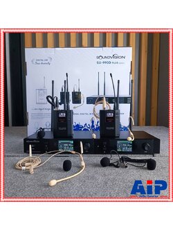 SOUNDVISION SU-990D/BTP (CB) ไมค์ลอยคาด+หนีบ ชุดไมค์ลอยดิจิตอลแบบหนีบปกเสื้อและคาดศรีษะเกี่ยวหู ย่าน UHF คลื่นความถี่ที่ได้รับอนุญาติถูกต้องจาก กสทช. SU 990 D SU 990D SU990D เอไอ-ไพศาล