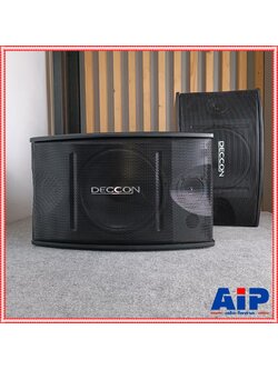 1คู่ DECCON KTV-10 ตู้ลำโพงคาราโอเกะ 10นิ้ว เดคคอน KTV 10 ตู้ลำโพงคาราโอเกะ KTV10 DEC CON ตู้ลำโพง ลำโพง คาราโอเกะ ดอกลำโพง 10นิ้ว เอไอ-ไพศาล