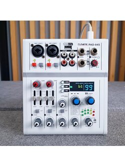 MYNPE PAD-04S mixer มิกเซอร์อนาลอก 2 ชาแนล 2 ไมค์ 1 สเตอริโอ เอฟเฟคแท้ในตัว 99DSP MY NPE PAD 04S PAD04S เอไอ-ไพศาล