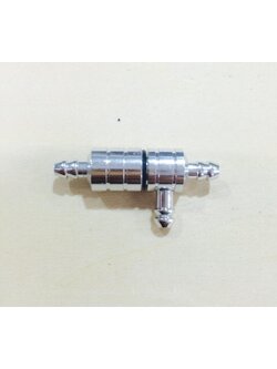 กรองน้ำมัน 3 ทาง - สีเงิน