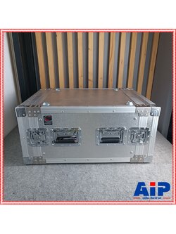 COMPACT B-6U 2ฝาหน้า-หลัง ลึก21" ผิวอลูมิเนียม แร็ค กล่องใส่เครื่องเสียง แร็คลึก21นิ้ว RACK6U เอไอ-ไพศาล