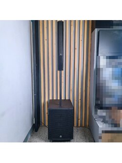 River Acoustics S15 ลำโพงแอคทีฟ 8×3.5 นิ้ว ซับ 15 นิ้ว ลำโพงคอลัมน์แอคทีฟ มาพร้อม Bluetooth 5.0 มิกเซอร์ในตัว S15 S 15 เอไอ-ไพศาล