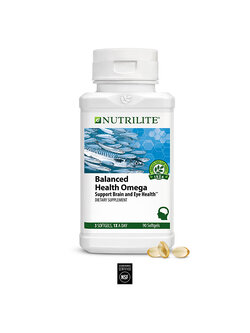 Nutrilite Balanced Health Omega EPA 450 MGและ DHA 450 MGบรรจุ 90 เม็ด