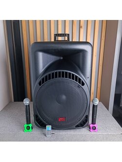 NPE ตู้ลำโพงมีแอมป์ MK-15BAT (ไมค์ลอย2ตัว/แบตแห้ง/USB/SD CARD) บลูทูธ MK15BAT ลำโพงอเนกประสงค์ NPE รุ่น MK 15 BAT Bluetooth USB บันทึกเสียงได้ ลำโพง npe ตู้ลำโพงช่วยสอน +++