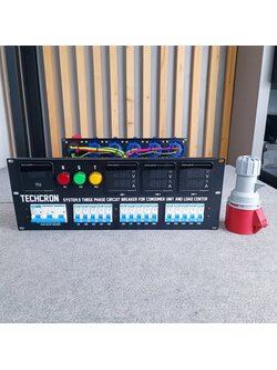 TECHCRON B9 /PWR-6 ชุดโหลดไฟ 4U ไฟ3เฟส ชุดโหลดจ่ายไฟ ปลั๊กโหลด3เฟส เพาเวอร์ปลั๊ก B9-PWR 6 B9/PWR6 เอไอ-ไพศาล