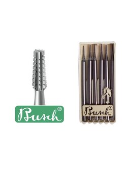 ดอกสว่านทรงหางหนู ดอกหางหนู หางหนู เข็มเจะทรงหางหนู BUSCH Fig38 เบอร์ #005-#023