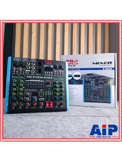 PROPLUS PX-6A POWERMIXER บลูทูธ รุ่นใหม่ เพาเวอร์มิกเซอร์ มีแอมป์ในตัว กำลังขับ 150 วัตต์ POWER MIXER โปรพลัส PX 6 A PX6A PRO PLUS เอไอ-ไพศาล