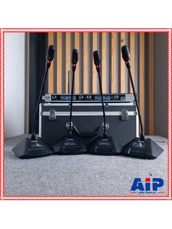 TADA U-4004 ไมค์ตั้งโต๊ะไร้สาย 4ตัว UHF ไมค์ประชุม TADA U 4004 ชุดไมค์4ตัว ธาดา รุ่น U4004 เอไอ-ไพศาล