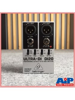 BEHRINGER DI20 ULTRA DI BOX DI 20 Professional Active 2 Channel DI-Box Splitter DI-20 เอไอ-ไพศาล +++
