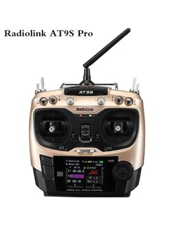 รีโมท Radiolink AT9S Pro 10-12CH พร้อมรีซีฟ R9DS RX 2.4Ghz