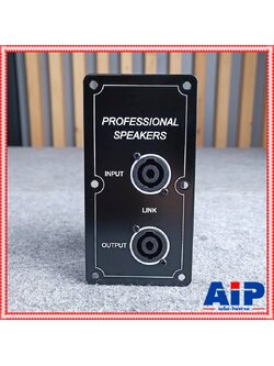 1อัน ดำ+ดำ แท็ปลำโพงสเปคคอนx2 7.5x14.5cm ทรงตั้ง PROFESSIONAL แท็ปสเปคคอนx2 แท็ปลำโพง แท็ป แท็ปSPEAKON เอไอ-ไพศาล