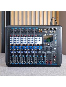 TADA AM-Q8P powermixer 350 watt EFX USB บลูทูส TA DA มิกเซอร์อนาล็อก AM Q8P ธาดา AMQ8P เอไอ-ไพศาล