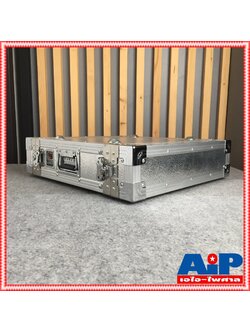 COMPACT RACK SD-2U 2ฝาหน้า-หลัง ลึก16" ผิวอลูมิเนียม แร็ค แร็คลึก16" RACK2U เอไอ-ไพศาล