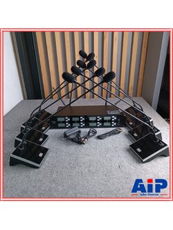 TADA U-600 ไมค์ตั้งโต๊ะไร้สาย 8ตัว UHF U600 U 600 TA DA จูนคลื่นความถี่ได้ ชุดห้องประชุม ไมค์ตั้งโต๊ะ ไมค์ลอย ไมค์ประชุมไร้สาย ไมค์ห้องประชุม ไมค์ก้านยาว tada ไมค์การประชุม TADA ชุดประชุมแบบไร้สาย เอไอ-ไพศาล