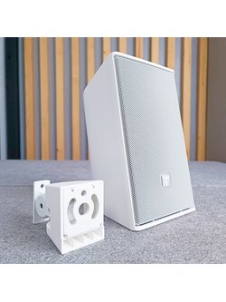 TOA F-03WT ตู้ลำโพงแขวน สีขาว พร้อมขาแขวน ลำโพงติดผนัง ขนาด 3.5 นิ้ว รองรับกำลังขับ 60 วัตต์ 8 โอห์ม โตอะ F 03WT F03WT เอไอ-ไพศาล