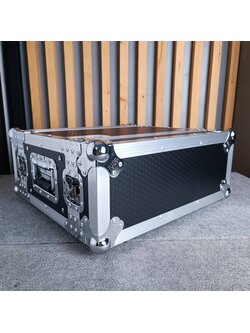 NTS RS-R4U RACKไม้2ฝาผิวสีดำ ลึก11นิ้ว แร็คไม้ RACK กล่องใส่เครื่องเสียง กล่องแร็ค กล่องRACK แร็คลึก11นิ้ว เอไอ-ไพศาล