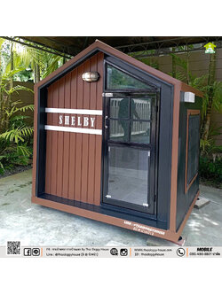 🏡 บ้านหมา บ้านแมว " 𝐓𝐇𝐀𝐈 𝐃𝐎𝐆𝐆𝐘 𝐇𝐎𝐔𝐒𝐄 " 🐕🦺🐈 แบบใหม่ล่าสุดของทางร้าน ดีไซน์ทันสมัย ให้ความรู้สึกเรียบหร