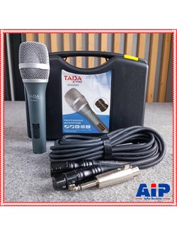 TADA KSM-200N ไมค์สาย แถมสายไมค์ยาว5เมตรและกล่องเก็บ ธาดา รุ่น KSM 200N KSM200N ไมโครโฟนแบบมือถือ เอไอ-ไพศาล
