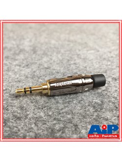 P.TR-ST KS3PC-AUชุบทอง AMPHENOL ปลั๊กไมค์สเตอริโอ3.5 mm KS3PC AU KS3PCAU ชุบทอง P.MIC TR-STชุบทอง เอไอ-ไพศาล