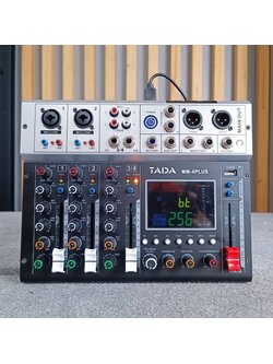 TADA MM-4 PLUS MIXER มิกเซอร์อนาล็อก 4 ช่อง เอฟเฟคแท้ มิกเซอร์ขนาดเล็ก ธาดา MM 4 PLUS MM4 PLUS ta da เอไอ-ไพศาล