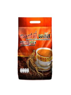 (นำเข้าจากบริษัทมาเลย์) กาแฟปรุงสำเร็จชนิดผงผสมโสมคอฟฟี่ พลัสขนาดใหญ่ 84 ซอง (สกัดจากกาแฟโรบัสต้า คุณภาพ