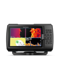 เครื่องหาปลา + GPS ยี่ห้อ Garmin Striker Vivid 7sv + GT52HW-TM 12pin เมนูไทย แถมฟรี หมวก