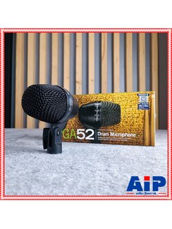 SHURE PGA52LC ไมค์กลอง ไมค์เครื่องดนตรี pga 52 lc Dynamic Kick Drum and low frequency performance and recording ของแท้ +++