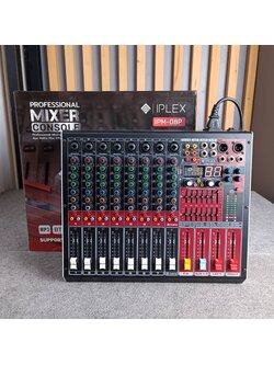 IPLEX IPM-08P MIXER IPM 08P IPM08P มิกเซอร์ เครื่องเสียง เครื่องปรับแต่งเสียง มิกซ์ เอไอ-ไพศาล