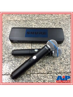 SHURE BLX288TH/B58-Q12 ไมค์ลอยคู่ ไมโครโฟนไร้สายแบบไมค์คู่ ย่าน UHF BLX 288 TH/B 58 Q 12 BLX288TH/B58-Q12 เอไอ-ไพศาล +++