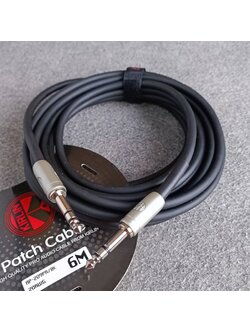 6เมตร Kirlin AP-209PR สายไมค์สเตอร์ 6.35mm TRS หัวท้าย สาย PHONE สเตอริโอ สายแจ็คไมค์สเตอริโอ สายสัญญาณสำเร็จรูป เอไอ-ไพศาล