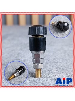 เทอร์มินอลกลาง สีดำ เทอร์มินอล TERMINAL อะไหล่ หม้อเพิ่ม หม้อไฟ เอไอ-ไพศาล