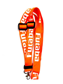 สายคล้องคอ สายคล้อง วิทยุ ลาย Futaba สีส้ม (ราคาต่อ 1 เส้น)
