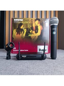 SHURE SVX24TH/PG58 Q12 ไมค์ลอยถือ ชุดไมค์ลอยมือถือเดี่ยว ย่าน UHF SVX 24 TH / PG 58 Q 12 SVX24TH/PG58 เอไอ-ไพศาล +++
