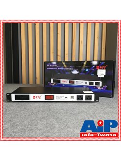 NPE MPR1020D ปลั๊กไฟใส่ตู้RACK มีมิเตอร์โชว์โวลท์ MPR-1020D มีช่องจ่ายไฟUSB MPR 1020 D MPR1020เอไอ-ไพศาล