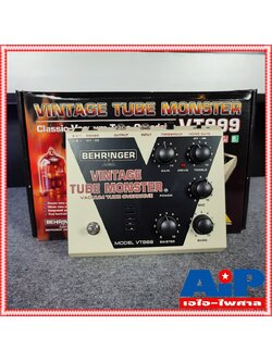 BEHRINGER VT999 เอฟเฟคกีต้าร์ vintage Tube Monster Overdrive Pedal เอฟเฟ็คกีตาร์ที่ให้เสียง Overdrive แบบ tube Behringer VT 999 VT-999 +++ เอไอ-ไพศาล