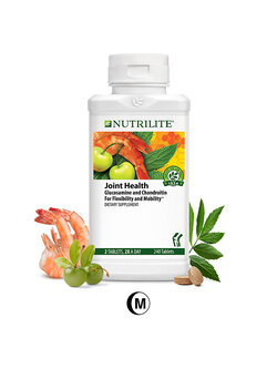 Nutrilite Joint Health 60day supply บรรจุ 240 เม็ดประกอบด้วย glucosamine และ chondroitin ช่วยฟื้นฟูบำรุงไขข้อ