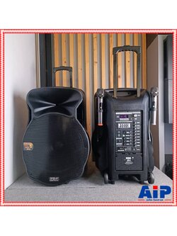 1ใบ PROPLUS UA-18 ลำโพง ล้อลาก 18นิ้ว ไมค์ลอย 2ตัว ลำโพงล้อลาก แบตในตัว ลำโพงบลูทูธ PRO PLUS UA 18 UA18 เอไอ-ไพศาล