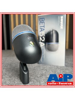ของแท้ประกันมหาจักร SHURE BETA-52A ไมค์ ไมโครโฟน ไมค์กลอง ไมค์เครื่องดนตรี ไมค์สำหรับจ่อเครื่องดนตรี Mic BETA52A BETA 52 A BETA-52 A +++