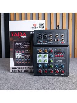 TADA MF-4 MIXER มิกเซอร์ TADA MF 4 MF4 มิกเซอร์ TA DA รองรับ BLUETOOTH มิกเซอร์บลูทูธ 4 input มิกซ์ บลูทูธ มิกเซอร์ Bluetooth mixer เครื่องเสียง มิกเซอร์จิ๋ว มิกเซอร์เอฟเฟค เอไอ-ไพศาล