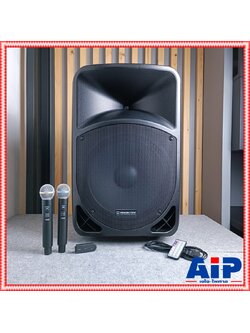 PROEUROTECH KF-15PRO ลำโพงล้อลาก ไมค์ลอยUHF แบต2ก้อน ลำโพงเอนกประสงค์ขนาด15นิ้ว โปรยูโรเทค KF15PRO KF 15 PRO PRO EUROTECH เอไอ-ไพศาล